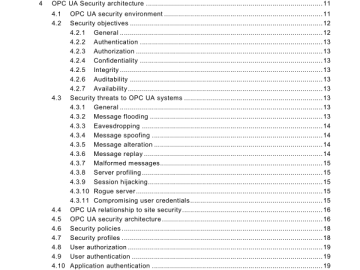 IEC TR 62541-2:2010 pdf download - OPC Unified Architecture – Part 2: Security Model