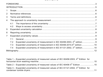 IEC TR 62617:2010 pdf download - Home laundry appliances – Uncertainty reporting of measurements