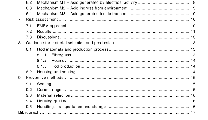 IEC TR 62662:2010 pdf download - Guidance for production, testing and diagnostics of polymer insulators with respect to brittle fracture of core materials