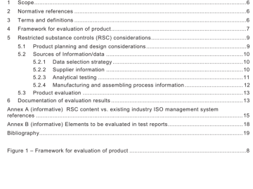 PD IEC TR 62476:2010 pdf download - Guidance for evaluation of products with respect to substance-use restrictions in electrical and electronic products